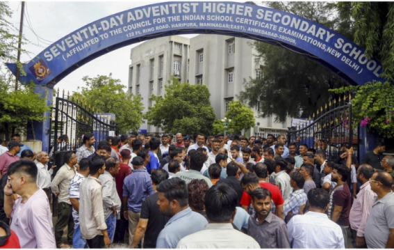Ahmedabad School Called Water Tanker Instead of Ambulance